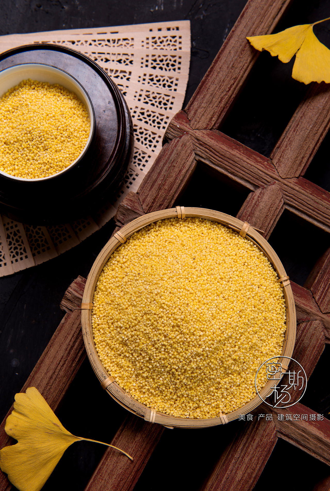 金灿灿的小米  黄金小米