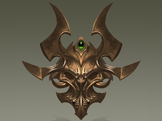 金属质感/材质球原画临摹练习