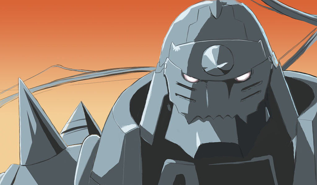 临摹练习 钢炼fa-阿尔冯斯