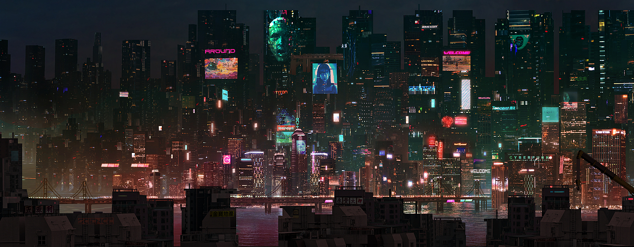 赛博朋克商业插画（图ZMTIwNjM0NDYw） - 商业插画 - 站酷设计师赛博不朋克原创素材 - 站酷ZCOOL