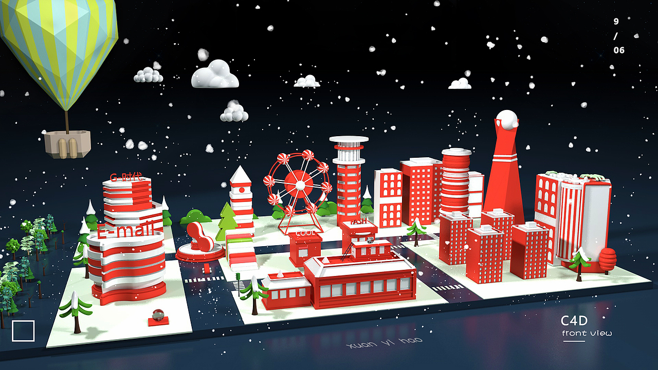 C4d（图ZMTc4Nzk1NjQw） - 建筑/空间 - 站酷设计师Z77690251原创素材 - 站酷ZCOOL