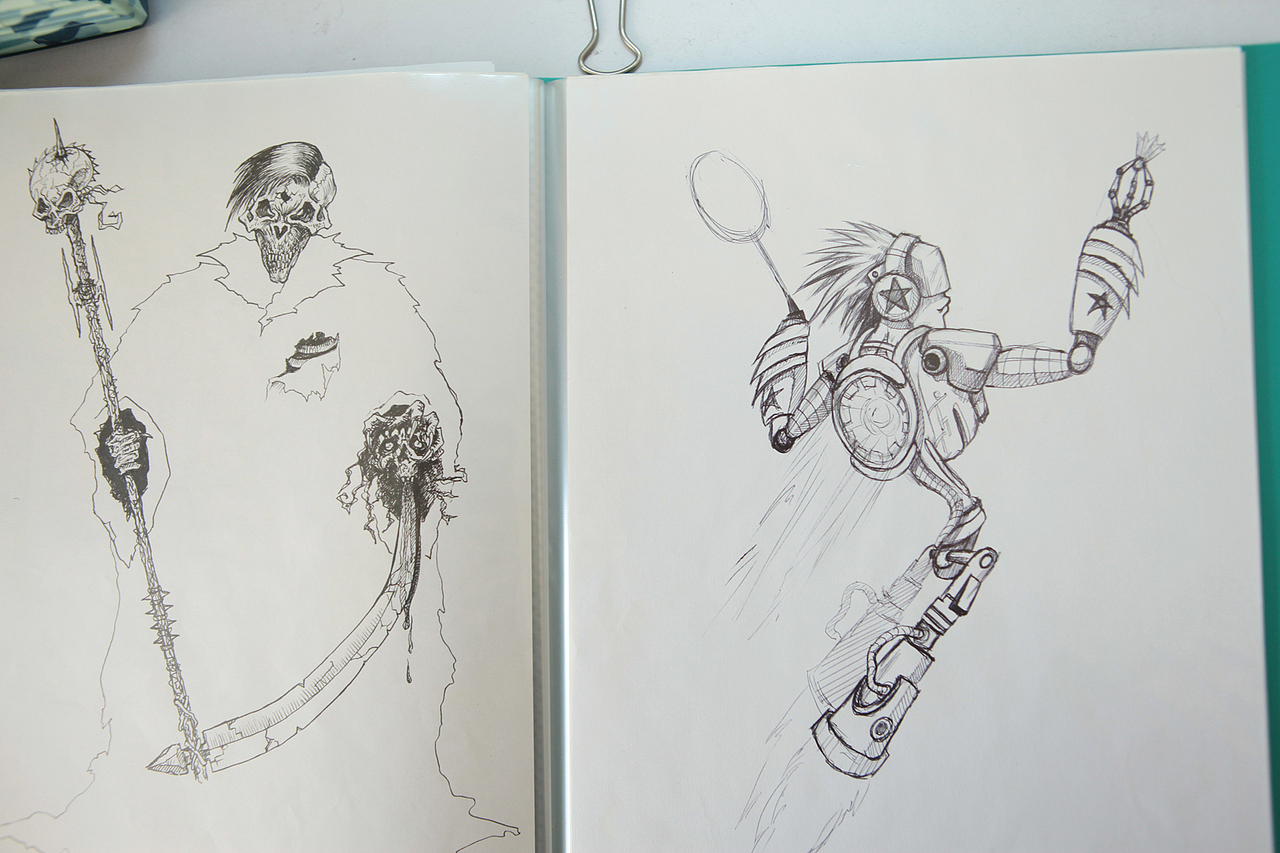 1995~2012我的绘画之路/我的速写本