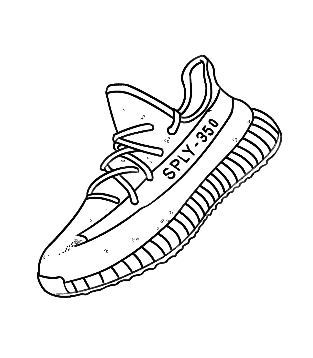 鞋子线稿|插画|创作习作|陈橘猫成精了 - 临摹作品 - 站酷 (zcool)