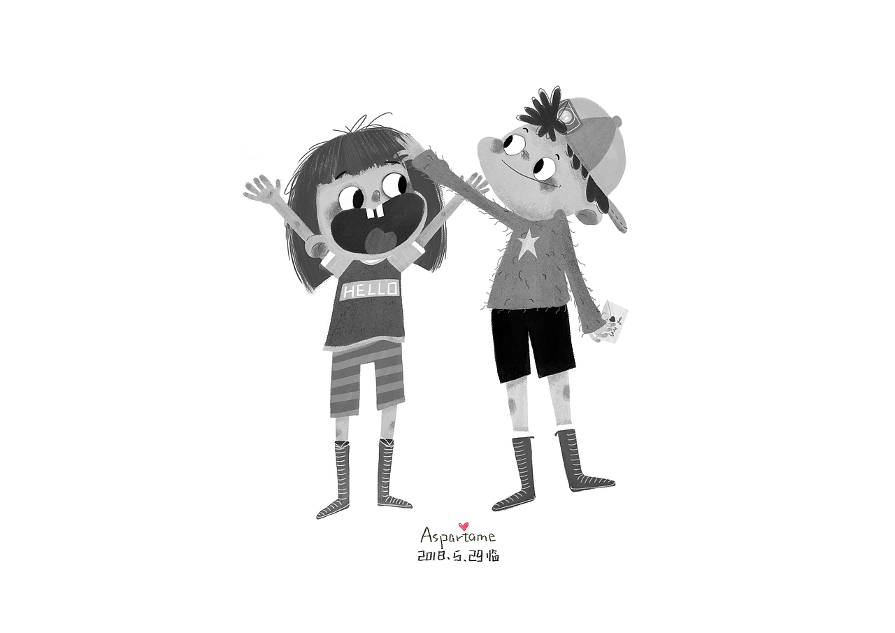 0529临摹（图ZMTE2MjU2OTk2） - 儿童插画 - 站酷设计师阿斯巴甜Aspatame原创素材 - 站酷ZCOOL