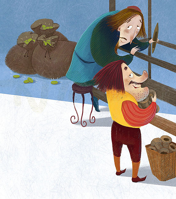 儿童绘本《国王的新衣》（图ZMTMwMzc2NDA0） - 儿童插画 - 站酷设计师画画的Anna原创素材 - 站酷ZCOOL