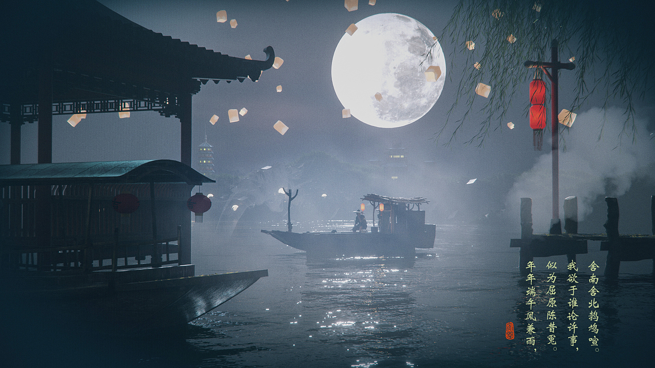 近期C4D渲染练习（三个案例，科技-生物写实-古风）（图ZMjY5Mjc0MTU2） - 动画/影视 - 站酷设计师LIANGNicholas原创素材 - 站酷ZCOOL
