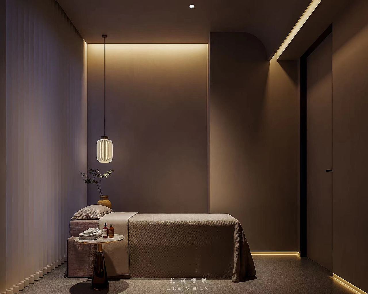 美容院效果图表现