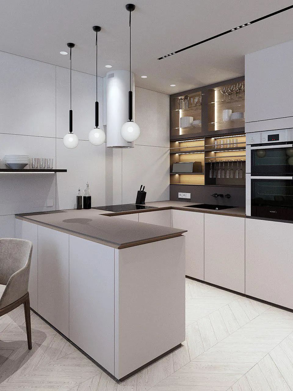 沈阳北轩装饰-广厦绿园109平简美