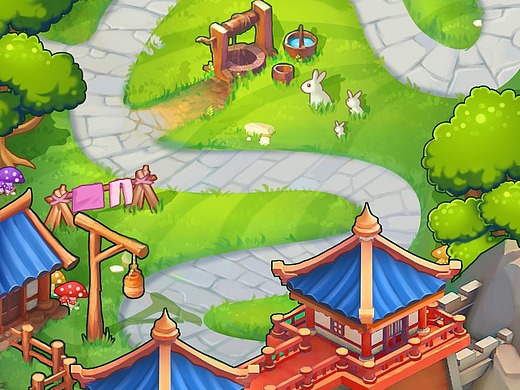 消消乐关卡地图(很长很长