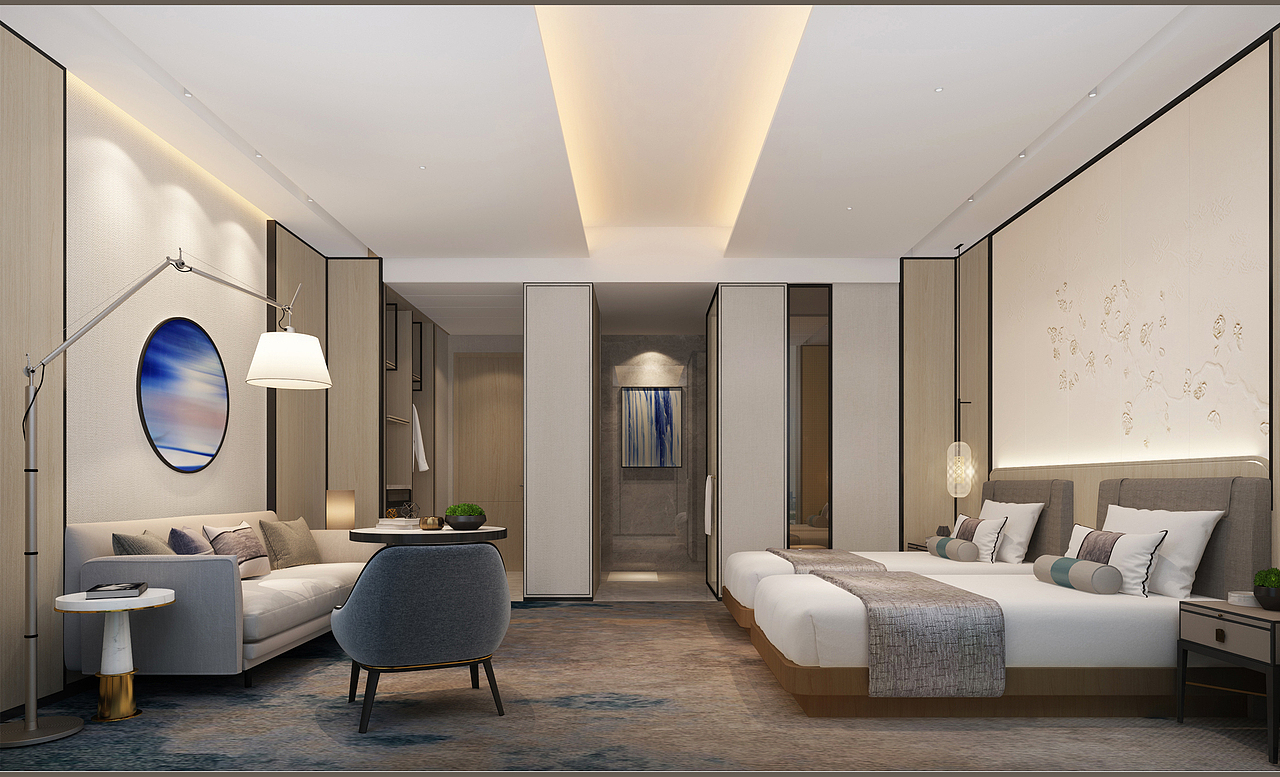 洛阳华美达安可酒店设计