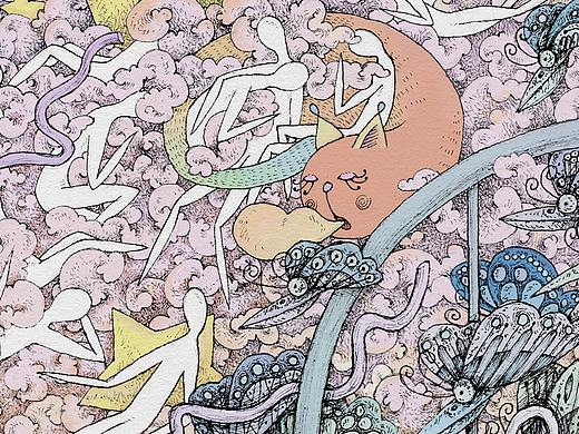 晚安（个人主页-ZNDIzMDUwMTY=） - 创作习作 - 站酷设计师尚下_画画人原创素材 - 站酷ZCOOL