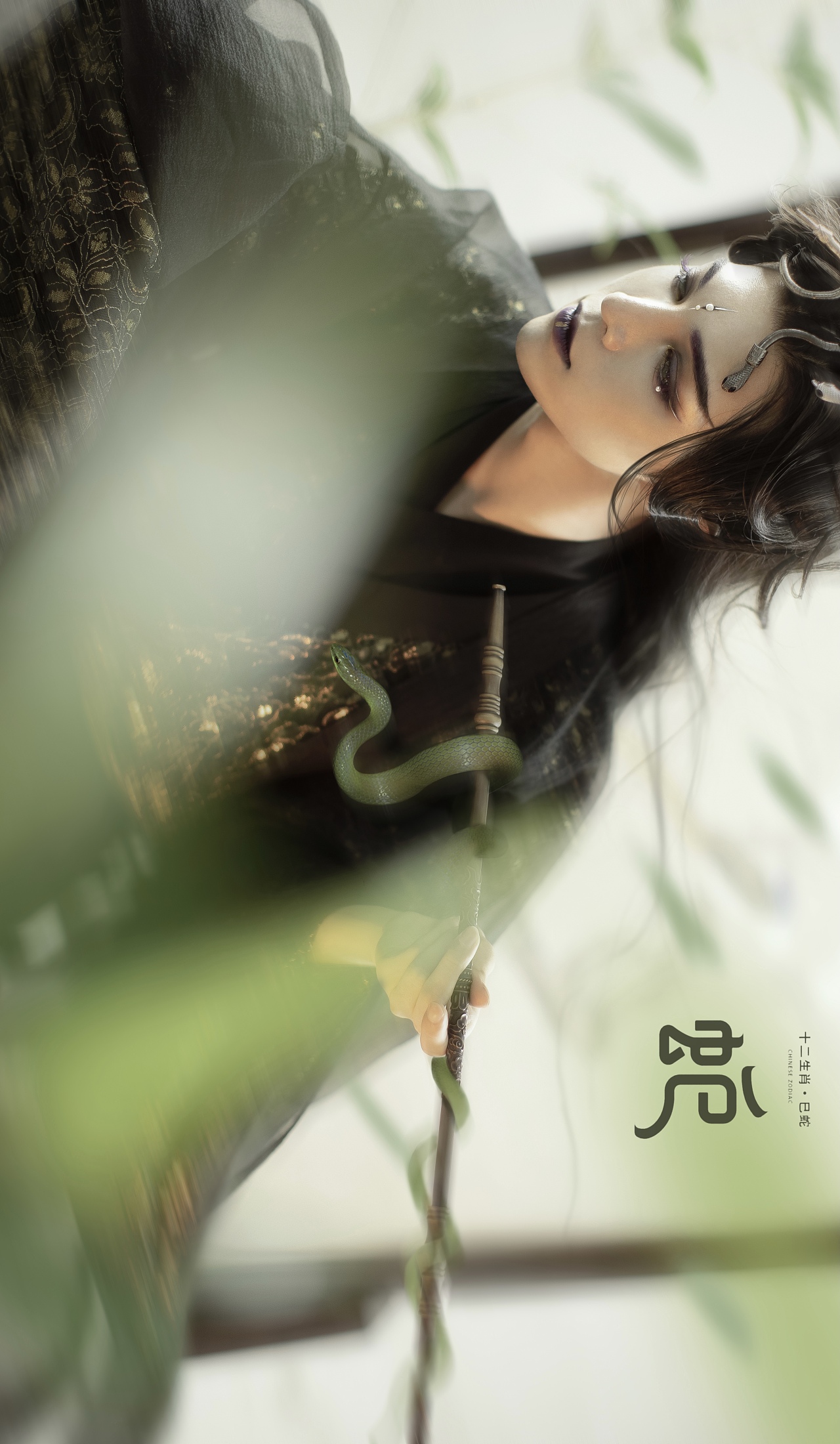十二生肖系列-巳蛇预告（图ZMjU5MDg3Mjc2） - 人像摄影 - 站酷设计师君墨丶原创素材 - 站酷ZCOOL