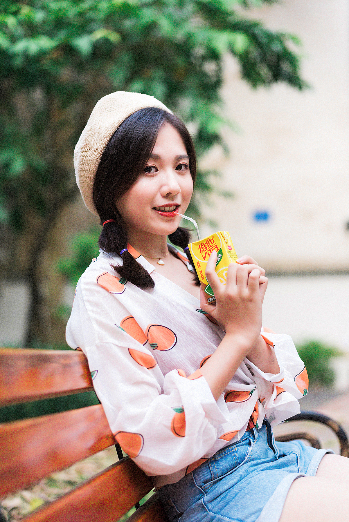 夏天的小桔子（图ZMTk1MDMwNDE2） - 人像摄影 - 站酷设计师三月say原创素材 - 站酷ZCOOL