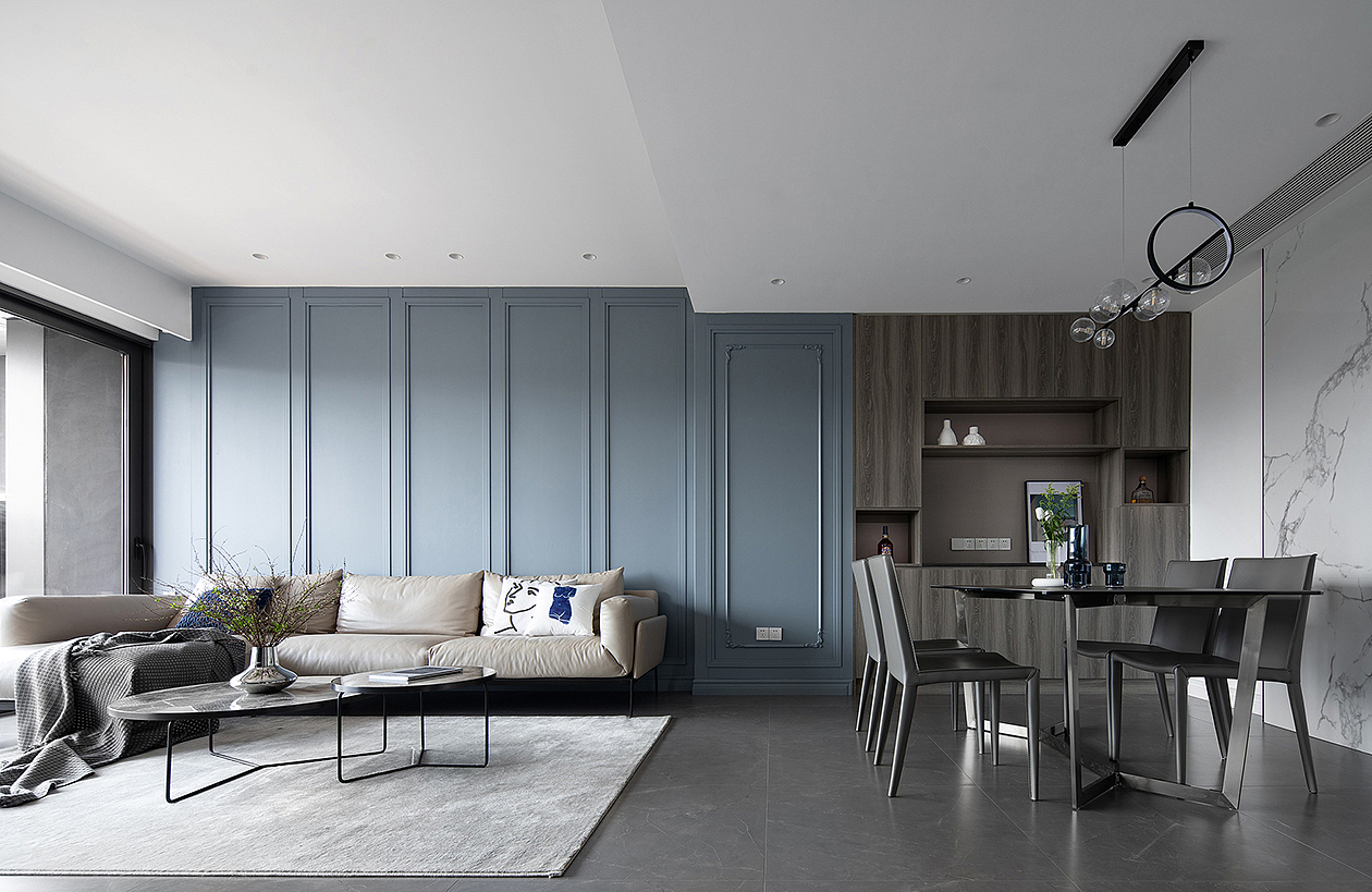 高级灰+雾霾蓝,打破冬日沉闷,温柔高级!