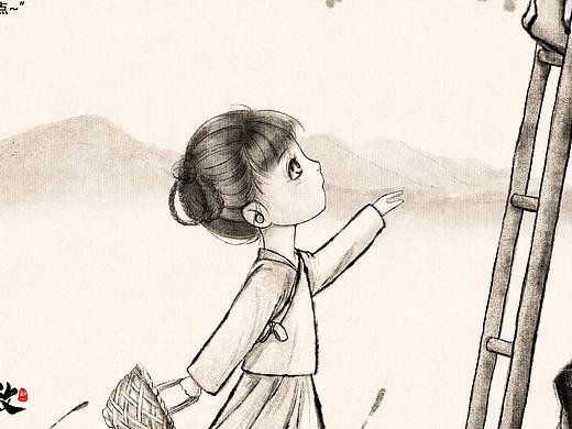 黑白水墨系列（个人主页-ZNDc4Mjg3Mjg=） - 商业插画 - 站酷设计师绯晚不晚原创素材 - 站酷ZCOOL