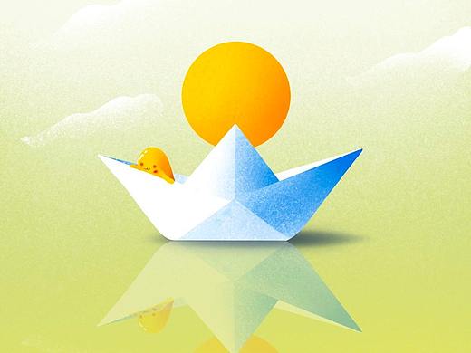 临习Gal Shir插画