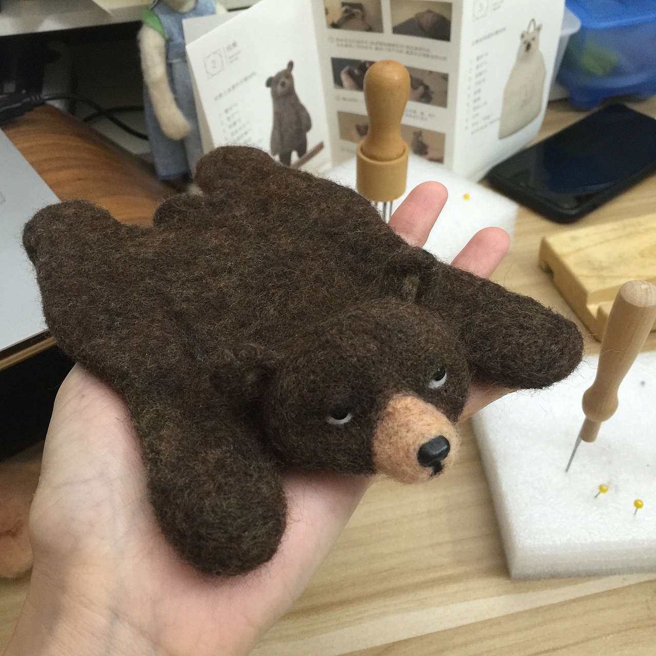 芝麻的羊毛毡（图ZMjE3MTExNTky） - 其他手工艺 - 站酷设计师Littlezhima原创素材 - 站酷ZCOOL