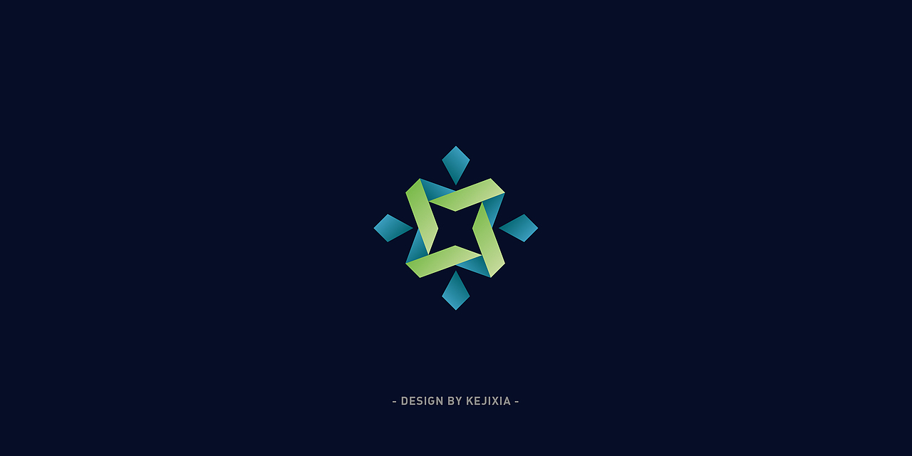 logo图形渐变色练习