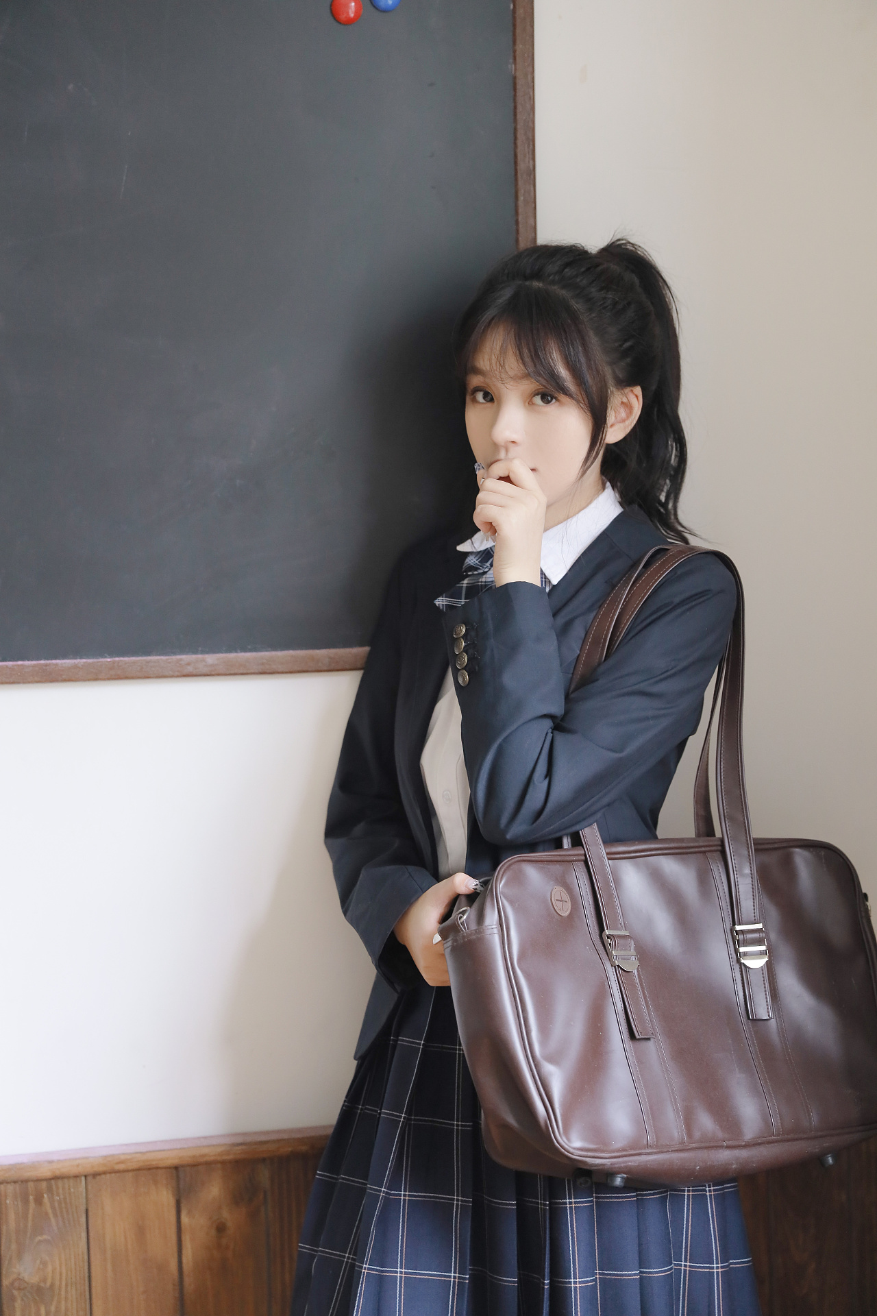 穿上jk制服就不普通!初恋日系少女写真