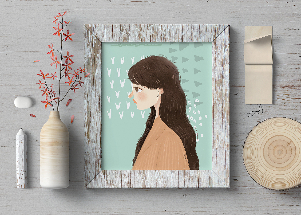 闲时画小画（图ZMjAyNjI0MzIw） - 创作习作 - 站酷设计师偶遇太白原创素材 - 站酷ZCOOL