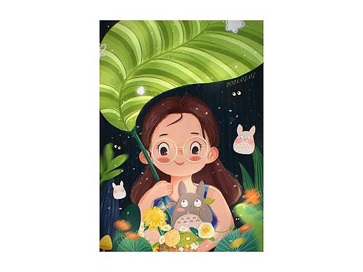 约稿|喜欢龙猫的妹妹