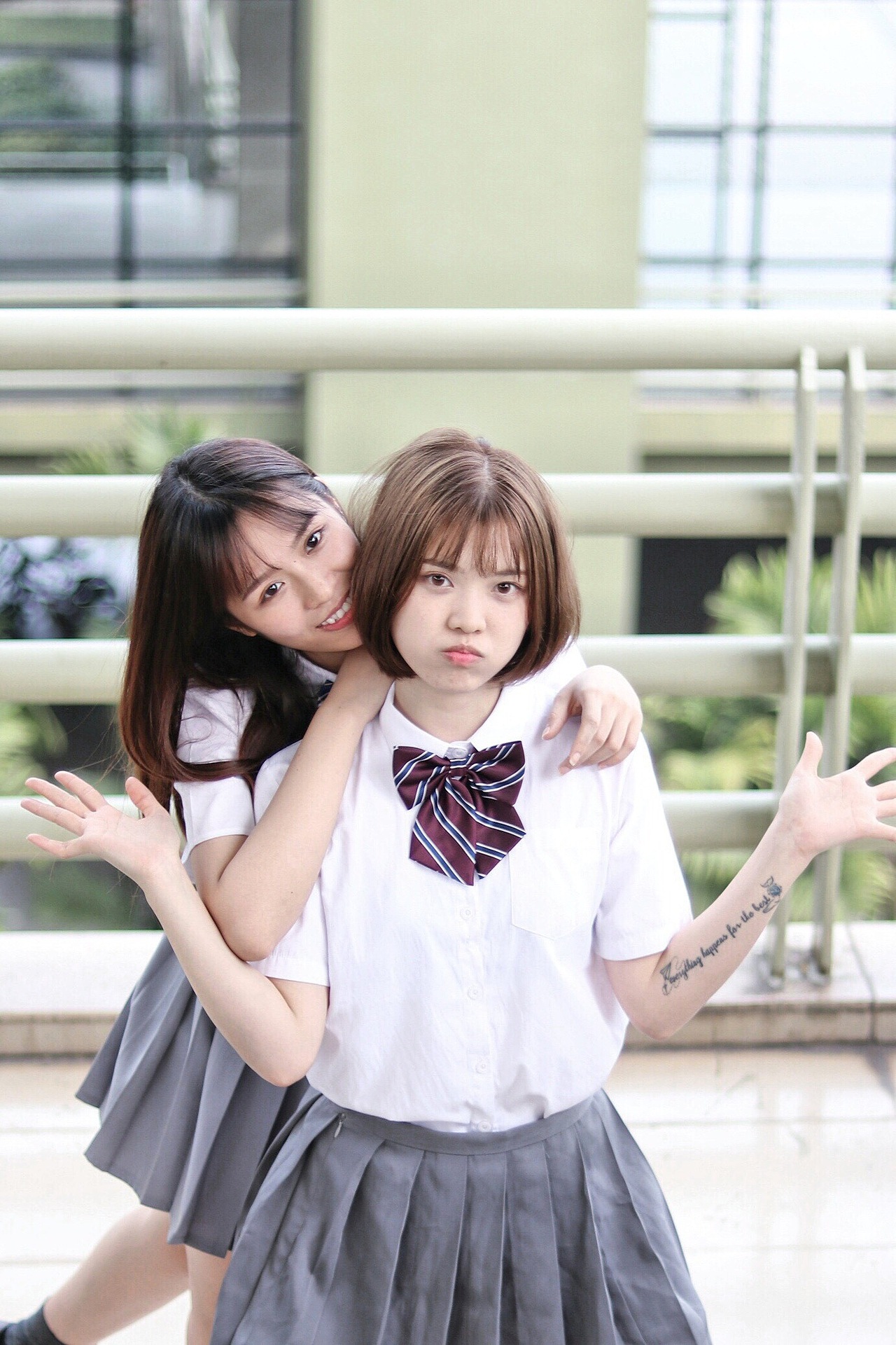 jk闺蜜日系校园写真