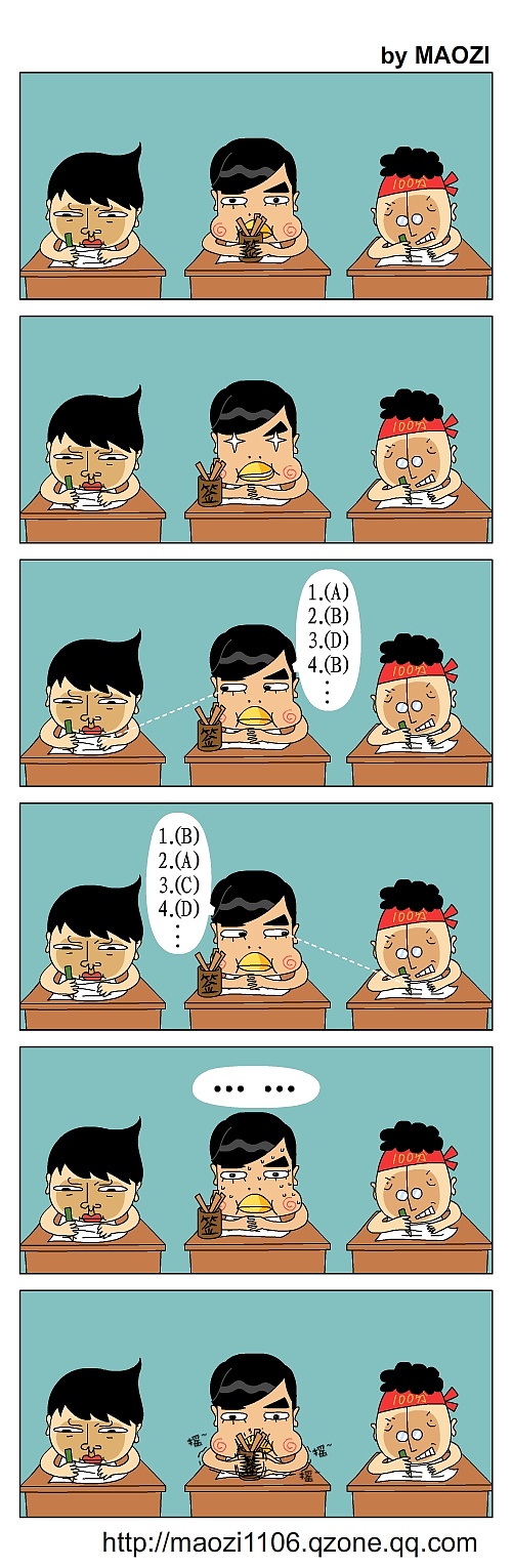 【原创】【有关考试的图】|动漫|短篇/格漫|猫紫maozi - 原创作品