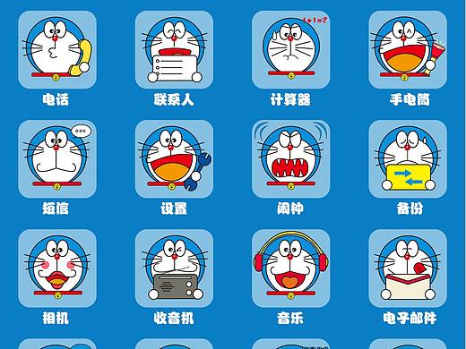 哆啦A梦手机主题图标