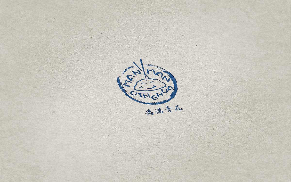 大青花饺子logo