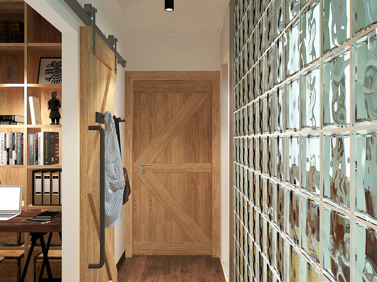 北欧风格混搭日式住宅设计（图ZODc3NjIzNzI=） - 家装设计 - 站酷设计师前意识叶平原创素材 - 站酷ZCOOL