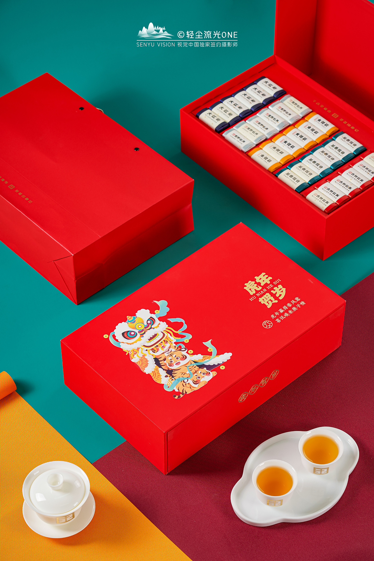 五福临门礼盒|摄影|产品摄影|轻尘流光 - 原创作品 - 站酷 (zcool)