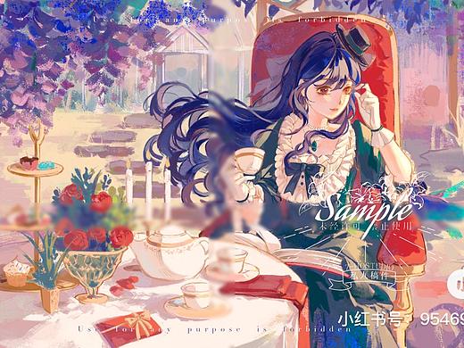 插画/头像稿件展示