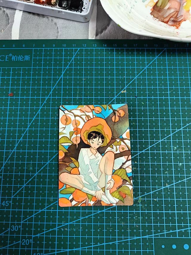 一些手绘卡（图ZMzI5MjkxNTA0） - 商业插画 - 站酷设计师忍冬2333原创素材 - 站酷ZCOOL