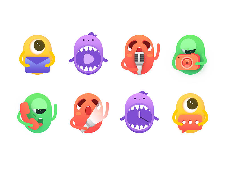 dribbble作品合集