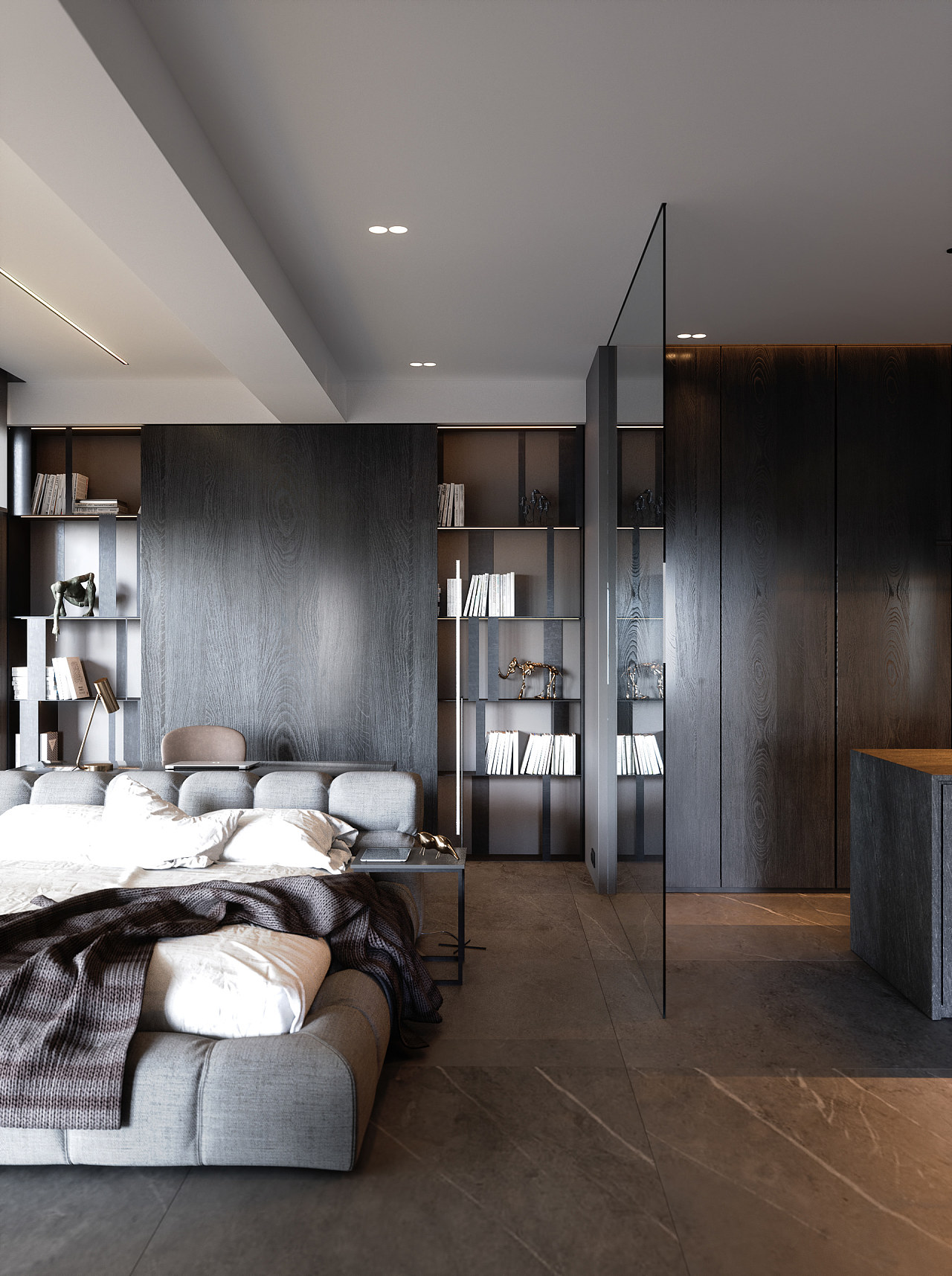 精致高级灰公寓设计撩人心弦的才更高级