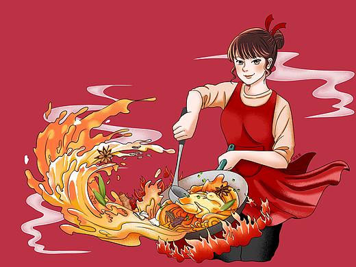 卤就完事了（个人主页-ZNTE2NTExMjA=） - 商业插画 - 站酷设计师锦晃星原创素材 - 站酷ZCOOL