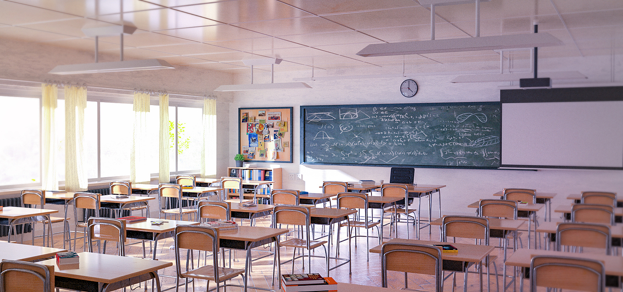 教室-渲染-后期（圖ZMjQ4NjE0NjMy） - 場景 - 站酷設計師阿凸不禿原創(chuàng)素材 - 站酷ZCOOL