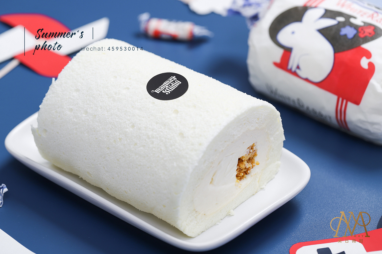 网红大白兔蛋糕卷