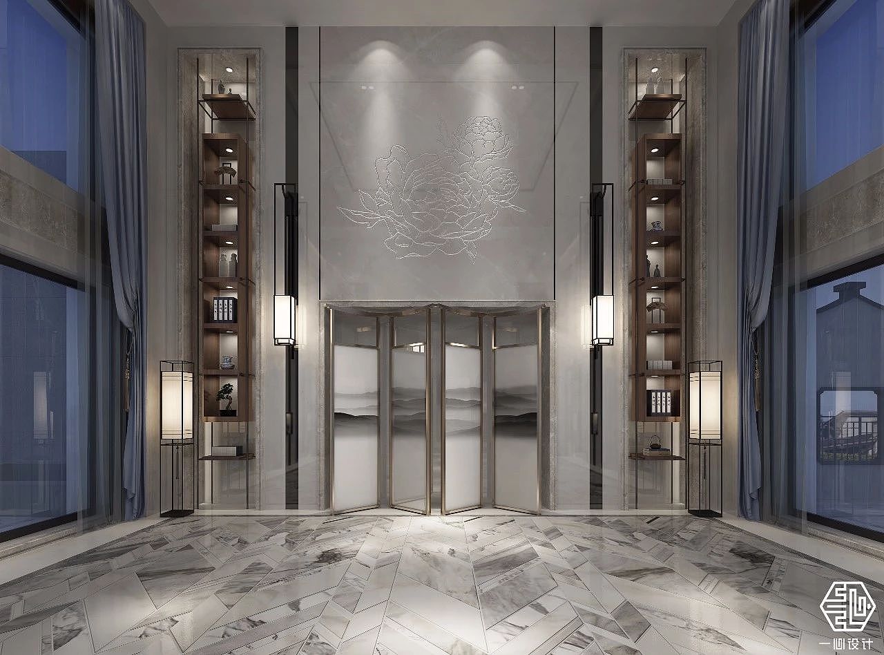 中式别墅设计丨天鹅湖别墅