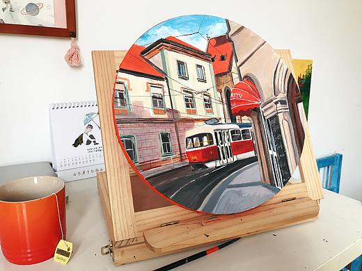 丙烯画｜童话王国