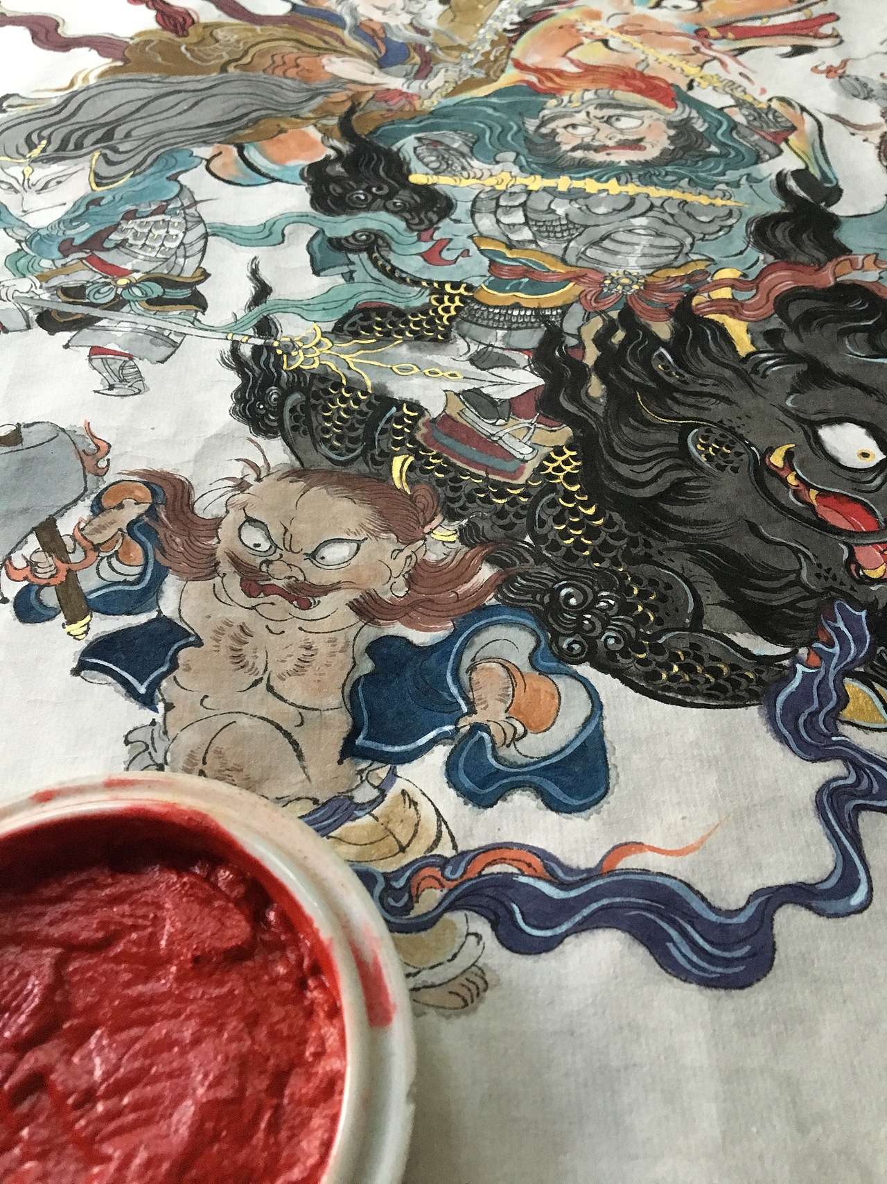 封神演义 | 闻太师西岐大战（图ZOTQ3OTA2NDA=） - 商业插画 - 站酷设计师朝朝兰原创素材 - 站酷ZCOOL