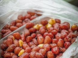 Pete喝酒留下的花生