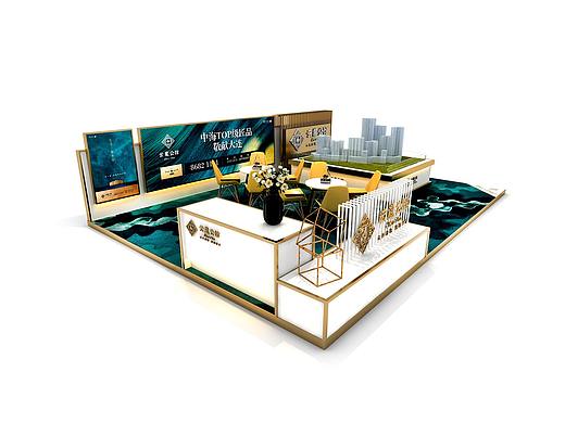 中海地产云麓公馆展位设计