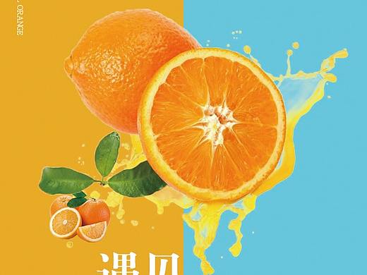 脐橙海报