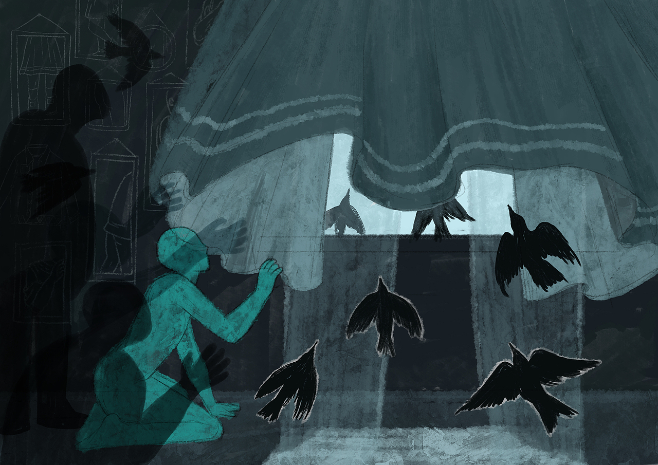 插画｜我们的秘密｜关于恋童癖（图ZMjMzMzQ3MDYw） - 商业插画 - 站酷设计师Lam雷鸣原创素材 - 站酷ZCOOL