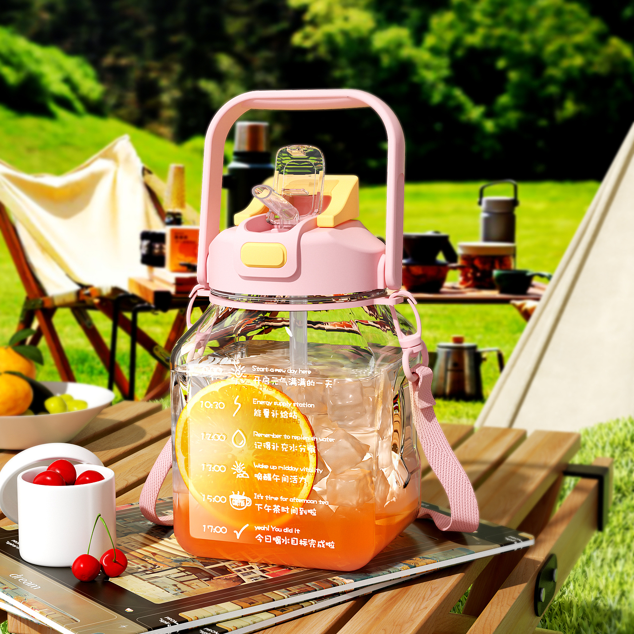 C4D渲染水杯，OC渲染，每天进步一点点（图ZMzY2NTg2NjAw） - 产品 - 站酷设计师慕词词词原创素材 - 站酷ZCOOL