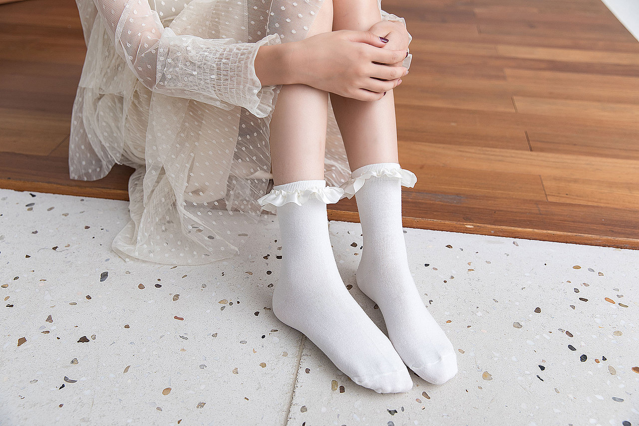 2019春夏女袜蕾丝袜花边袜萝莉袜袜子