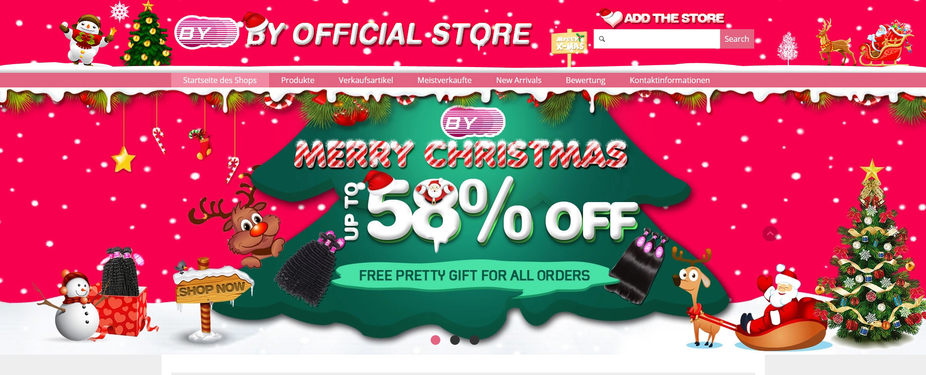 速卖通圣诞节轮播