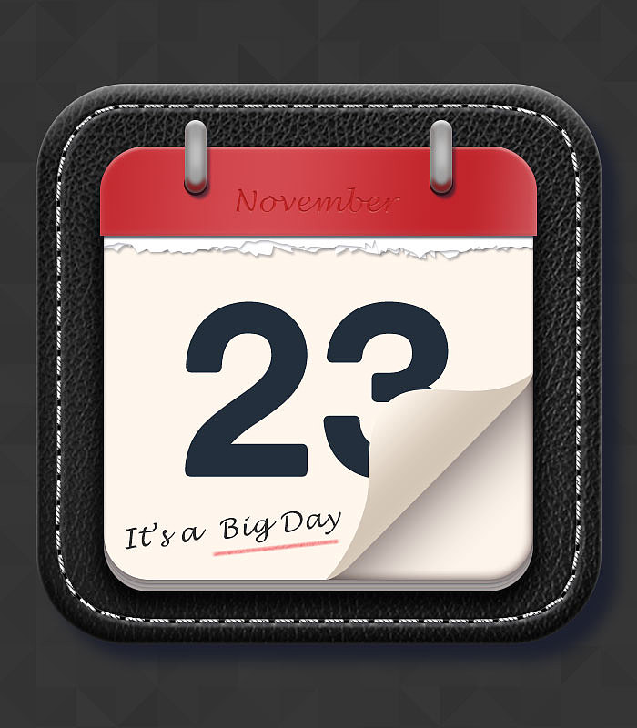 练手--拟物化图标