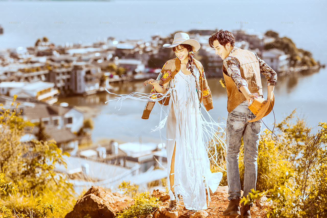 外景暖色{旅拍}附上原图一张